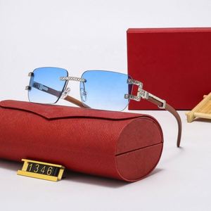 1346 New Fashion Rimless Vintage Polarized <b>Sunglasses</b> Small Frameless Rectangle Glasses Women Men <b>Shades</b> 2022 - Product Image 4
