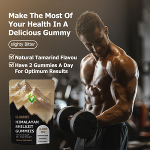 Gummies de Shilajit Naturel de l'Himalaya OEM ODM : Améliore la Concentration, Augmente la Force, Booste l'Endurance, Maintient la Santé Immunitaire - Product Image 4
