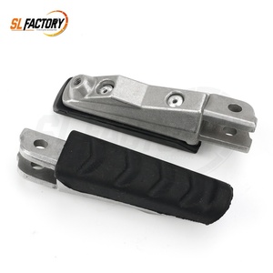 Repose-pieds arrière pour moto, adaptés aux modèles F800GT 2011-2013, <span class=keywords><strong>F800S</strong></span> 2004-2008, F900R, F900XR 2020-2022, en aluminium et caoutchouc noir - Product Image 4