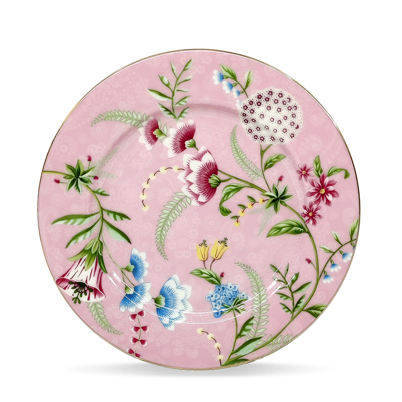 Assiette 10,5 "rose