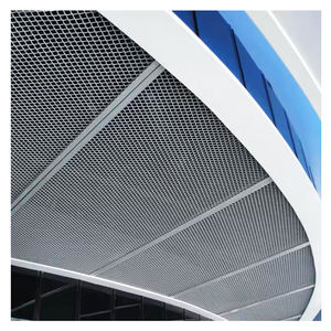 Grilles métalliques expansées multi-usages, filtres, soudage, pliage, acier galvanisé/acier inoxydable, absorption des chocs, passage libre - Product Image 1