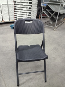 Sillas de plástico, diseño de ratán, silla plegable de plástico moldeado por soplado de polietileno de alta densidad - Product Image 6