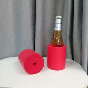 Khuyến Mại Thăng Hoa Trống Cách Nhiệt Uống Tay Áo Biểu Tượng Tùy Chỉnh Bia Chủ Túi Đầy Màu Sắc Bọt Dã Ngoại EVA Bọt Có Thể Mát - Product Image 4