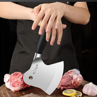 Couteau de boucher de cuisine épaissi, couteau à désosser multifonctionnel, hache à découper