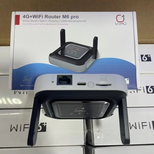 Routeur 4G LTE, routeur WiFi portable 4G, Vemo M6 Pro, WiFi mobile 300 Mbps, 4G B1/3/5/7/28/38/40 avec antennes SMA - Product Image 4