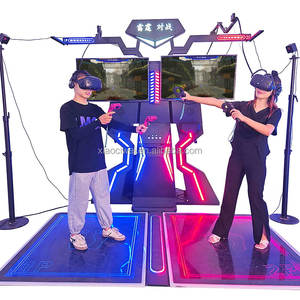 Máquina de Realidad Virtual para Juegos de Disparos, Multijugador, Cine 9D VR, <span class=keywords><strong>Arena</strong></span> de Realidad Virtual para 2 Jugadores, Batalla VR - Product Image 4