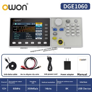 OWON DGE1030/DGE1060 Lillip High Arbitrary Waveform signal Generator - Product Image 6