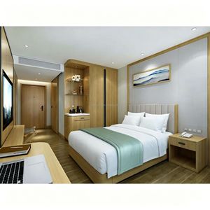 ชุดเฟอร์นิเจอร์ห้องนอนโรงแรมดีไซน์ทันสมัยหรูหรา ระดับ 4 ดาว - Product Image 1