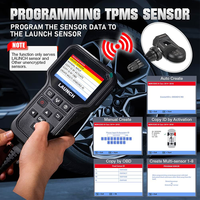 LAUNCH CRT 5011E-Analizador de código eléctrico, herramienta de reaprendizaje TPMS, 315/433MHz, 1 año de actualizaciones gratuitas de por vida para coches