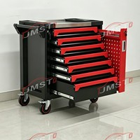 JMST Juego de Herramientas de 201 Piezas, Caja de Herramientas Profesional con Cajones, Gabinete de Almacenamiento de Acero para Herramientas, Certificación CE OEM, para Taller y Reparación de Automóviles