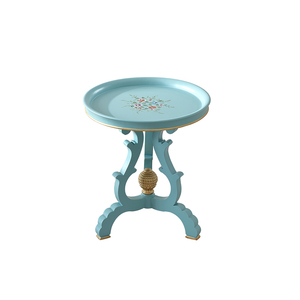 Villa mobili per la casa antico classico <span class=keywords><strong>tavolino</strong></span> rustico di piccole dimensioni <span class=keywords><strong>lago</strong></span> colore blu disegni <span class=keywords><strong>tavolino</strong></span> rotondo - Product Image 6