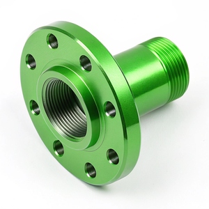 Soporte de Montaje de Aluminio Mecanizado por CNC, Anodizado en Morado, Pieza Metálica de Fresado de Precisión - Product Image 2