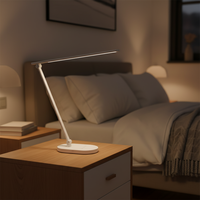 Lampe de studio LED professionnelle Ra≥95 CRI 10W pour artistes, design graphique, lampe de table USB à 3 niveaux de luminosité réglable pour la peinture