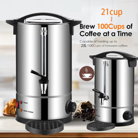 2024 UPGRADE 50 tasses 8L Percolate Coffee Maker Urne à eau chaude avec un bon prix