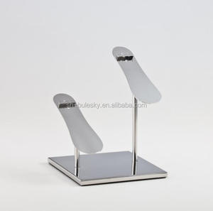 Support d'affichage pour <span class=keywords><strong>chaussures</strong></span> à talons hauts en acier inoxydable avec surface miroir pour magasin de <span class=keywords><strong>chaussures</strong></span> ou boutique - Product Image 2