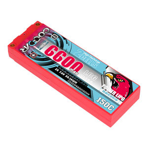 CODDAR 2S 6600MAH HV 7,6 V 150C 5mm Bullet Hard Case Ultra LCG <span class=keywords><strong>19mm</strong></span> толщина RC LiPo батарея для 1/10 RC Car - Product Image 1