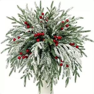 Norfolk Artificial Pine Branch 35.5cm Snowy Style <b>Christmas</b> <b>Decoration</b> - Product Image 5