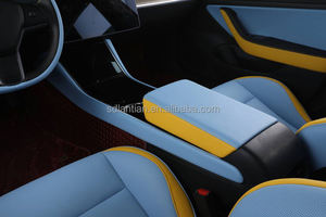 Accessori Personalizzati per Sedili Auto, Coprisedili in Pelle, Sedili Sportivi per Tesla Model <span class=keywords><strong>3</strong></span>/ Model X/ Model Y - Product Image 5