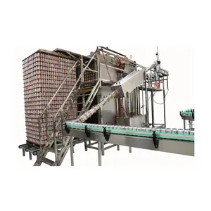 Empty Tin Can / Aluminum Can 250ml 330ml 500ml 1000ml Depalletizer Equipment / Unloading Machine