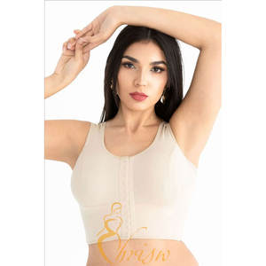 Soutien-gorge <span class=keywords><strong>de</strong></span> sport sans couture à double couche, bretelles antidérapantes, maintien amélioré, débardeur sans bretelles pour femme, marque chinoise AE, stock d'origine - Product Image 5