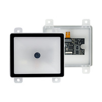 Lector de Códigos QR 2D de Largo Alcance y Alto Rendimiento, Escaneo Automático, CMOS, USB, Módulo 2D Integrado con Cable, HS-206H3