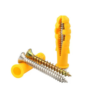 Conghui CH-WPAS Galvanized Plastic Nylon Countersunk Head Bright Anchor Expansion Plug Bolts for Wall Fixing <b>M4</b>-M12 - Product Image 3