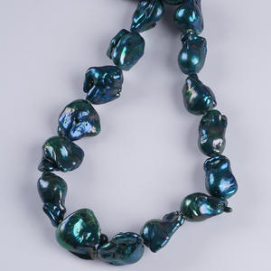 ลูกปัดหินอ่อนบาโรกขนาด 13-17 มม. สำหรับงาน DIY ลูกปัดกึ่งสำเร็จรูปแบบคู่ สำหรับทำเครื่องประดับ ขายส่งจากจูจี - Product Image 3