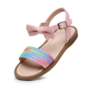 Sandales à nœuds pour filles, sandales à paillettes pour filles - Product Image 3