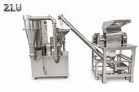 Pulvérisateur haute productivité ZLU pour gingembre sec, curcuma, gomme arabique en poudre, production de 300-600 kg/h, matériau SUS304/SUS316L, électrique