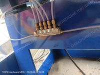 Mesin Pembuat Paku Baja Otomatis Z94 Kecepatan Tinggi 9-25mm Motor 5.5kW 180-480pcs/menit 380V Bersertifikasi ISO/CE