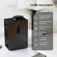 Diffuseur d'arômes de luxe pour CVC DANQ 1000ml, silencieux, avec contrôle par application, machine à parfum commerciale pour bureaux et restaurants, usine OEM ODM