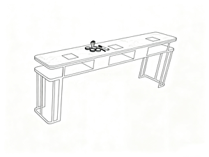 Escaparate de exhibición de cosméticos para muebles de uñas de belleza moderna, gabinete de esmalte de uñas, diseño de tienda de uñas - Product Image 5