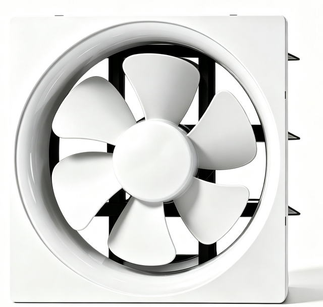 6/8/10 Inch Shutter Exhaust Fan Without Mesh Grille Suitable for Malls, Hotels, Bathrooms and Kitchens