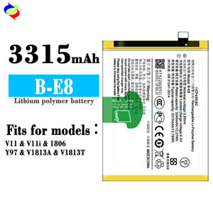 <span class=keywords><strong>แบ</strong></span><span class=keywords><strong>ต</strong></span>เตอรี่ B-E8สำหรับ <span class=keywords><strong>VIVO</strong></span> V11 V1li 1806 B-E8 Y97 V1813A V1813T <span class=keywords><strong>แบ</strong></span><span class=keywords><strong>ต</strong></span>เตอรี่แบบชาร์จไฟได้3315mAh - Product Image 2