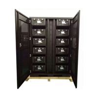 Rak Server tegangan tinggi baterai Lifepo4 215KWH 200Ah jenis kabinet kereta Golf baterai Lithium Ion 200Ah