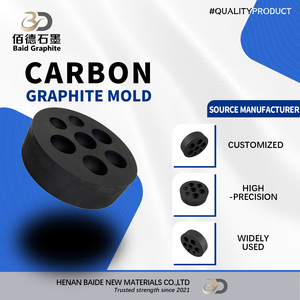 แม่พิมพ์กราไฟต์แรงดันไอโซสแตติกแบบกำหนดเองจากโรงงาน แข็งแรงสูง ถอดแบบง่าย สำหรับลูกปัดแก้ว - Product Image 3