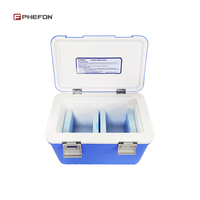 Caja Refrigerada con Pantalla de Temperatura y Logotipo Personalizado para Aplicaciones Médicas, de Laboratorio y Cadena de Frío