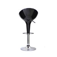 Chaise de bar en ABS à hauteur réglable à bon prix avec base en métal chromé, tabouret de bar de fabrication chinoise