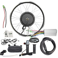 Kits de Conversion Électriques de Haute Performance pour Pneus Larges avec Moteur Moyeu 48V 1500W Sans Balais et Sans Engrenages 26"x4.0 Super Kits