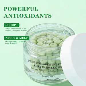 Crème hydratante <span class=keywords><strong>visage</strong></span> anti-acné à marque privée, enrichie en Vitamine C, E, ADN de saumon PDRN, capsule de cactus et <span class=keywords><strong>aloe</strong></span> <span class=keywords><strong>vera</strong></span> - Product Image 6