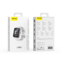 Smartwatch H25-Silver con Display Touchscreen, 5-10 Giorni di Autonomia, Impermeabile IPX-7, Tracker per Fitness e Attività