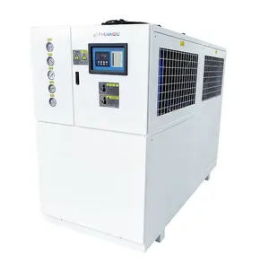 Refrigeratore industriale della pianta del refrigeratore raffreddato ad aria di marca di HUANQIU per il sistema di raffreddamento refrigeratore 20hp R407c