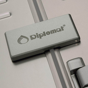 Diplomat Aluminum Magnesium Alloy Carry-On <b>Suitcase</b> 20-Inch Durable Pressure Resistant Leisure Travel Swivel Wheels - Product Image 1
