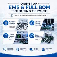 Placa PCBA de Alta Calidad para Dispositivos Inalámbricos WiFi IoT de Shenzhen, 4 Capas FR-4, Máscara de Soldadura HASL Verde, 1.6mm de Grosor, Electrónica de Consumo