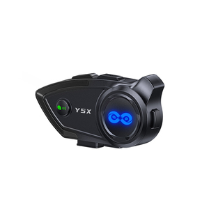 Y5X 1000 MAH largo trabajo motocicleta casco inalámbrico auriculares 18H 4 personas grupo intercomunicador 1km música compartir auriculares para casco - Product Image 1