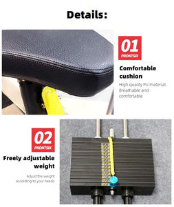 Macchina Professionale per l'Allenamento dei Bicipiti, Attrezzatura per lo Sviluppo di Bicipiti Brachii e Brachialis, Equipaggiamento per Palestra Domestica - Product Image 6