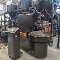 Machine à torréfier le café Caffe Roaster 1kg-15Kg en acier inoxydable de qualité alimentaire, électrique et à gaz, pour usage domestique, puissance 3Kw