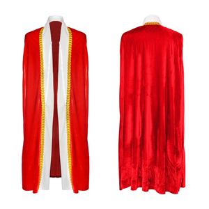 Amazoned New King Cape Velvet Royal Cloak Halloween Prince Queen Crown <span class=keywords><strong>Cosplay</strong></span> al por mayor - Product Image 4