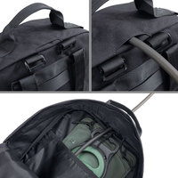 Sac à dos d'hydratation tactique Molle en nylon 500D pour sports de chasse en plein air avec poche pour poche à eau 3L