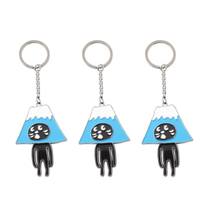 Llavero de Metal de Aleación de Zinc Personalizado con Logotipo 2D, Ligero y de Alta Calidad - Fabricante Chino para Regalos Promocionales - Product Image 1